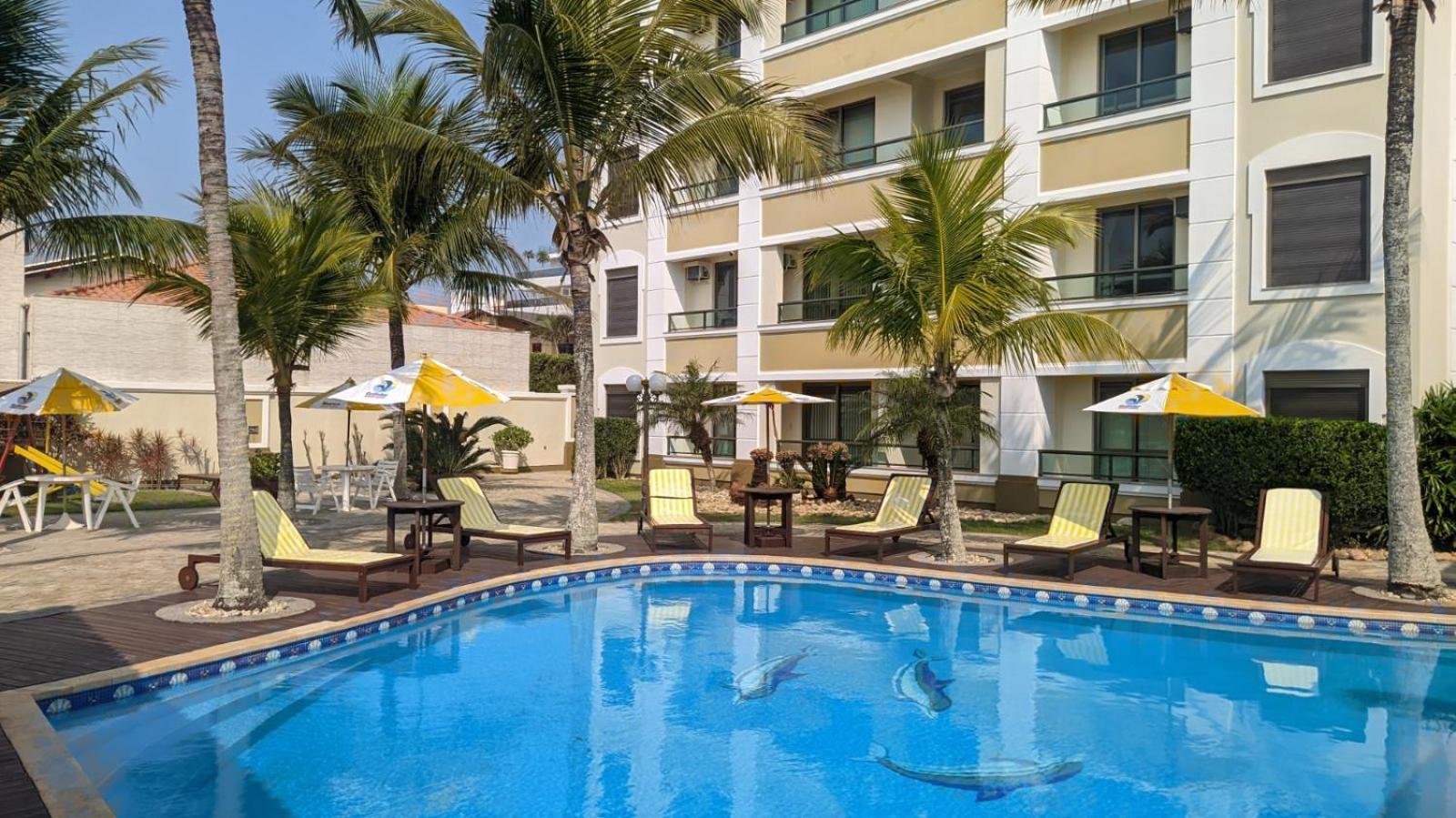 Florianópolis Golfinhos Apart-Hotel - Apto Terreo Frente Ao Mar!!! المظهر الخارجي الصورة